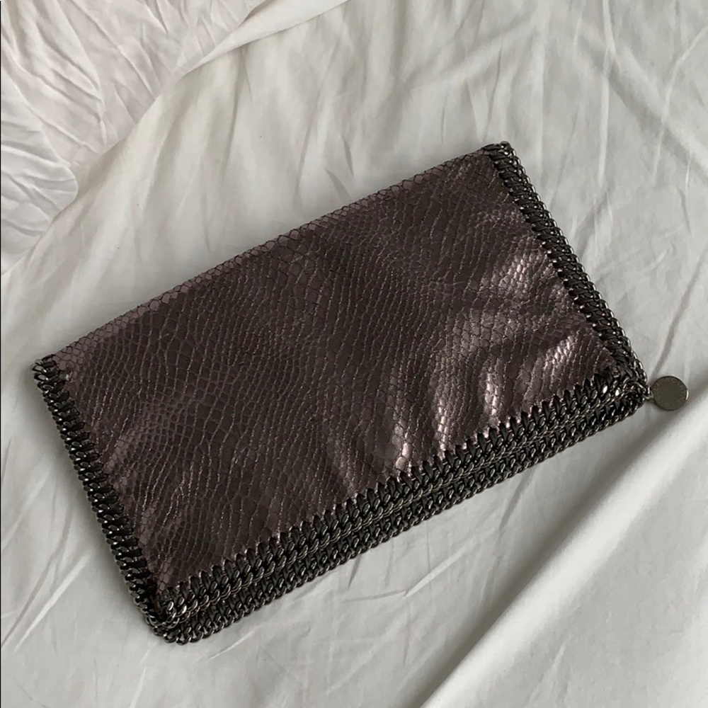 Stella McCartney foldover falabella clutch
